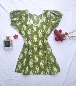 Paisley print corset kurti 🫶🏻