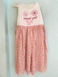 Floral Print  Korean Dress with Matching Jacket💗�