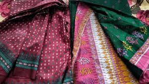 2 Beautiful Printed synthetic sarees