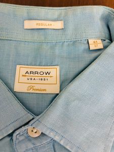 2 Sky Blue Office Wear Shirts Formal