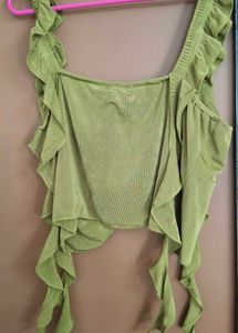 Chic Olive Green Co-ord Set