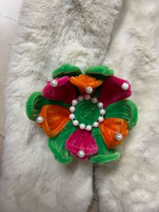 Vibrant Floral candle holder for Diwali