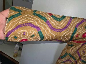 Beautiful Ethnic Gown with Bohemian Print