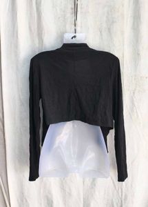 Black Lightweight Cardigan