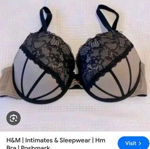 Lace Detail H&M Bra With Sexy Penty