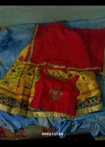 Girls' Ethnic Lehenga Choli Set