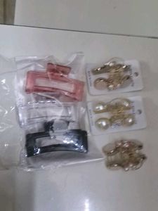 Chic Hair Claw Clips Set 6