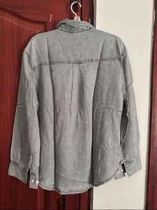 Birthday Sale🎈- H&amp;M Classic Grey Oversized Shirt