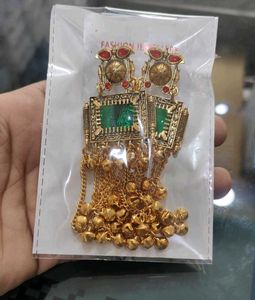 Kashmiri STYLE earrings 1 pair