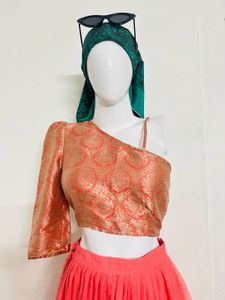 Stylish One-Shoulder Blouse
