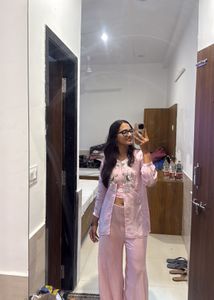 Elegant Pink Embroidered Kurta Set