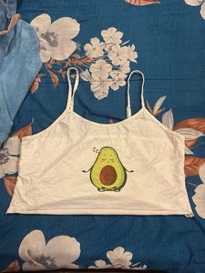 Cute Avocado Graphic Cami Top