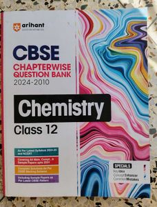Arihant CBSE Chemistry Class 12 Question Bank