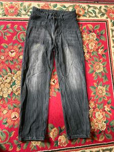 y2k Washed Black Jeans