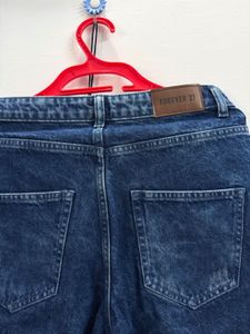 Distressed Denim Shorts