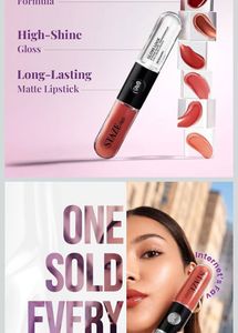 Staze Gloss Lock Liquid Lipstick(Shade-I’m happy)