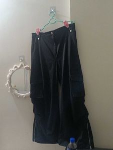 Littlebox Black Cargo Pants