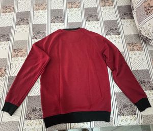 Mast &amp; Harbour Men's Burgundy Sweatshirt