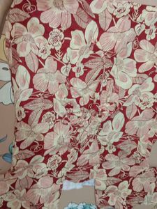 Floral Print Long Sleeve Blouse
