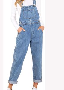 Blue Denim Overalls