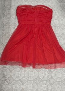 3 for 999 Charming coral Tulle Strapless Dress