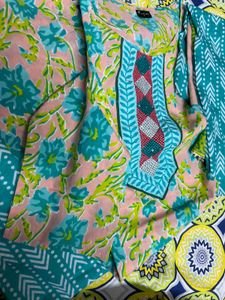 Designer Kurta Set with Matching Dupatta