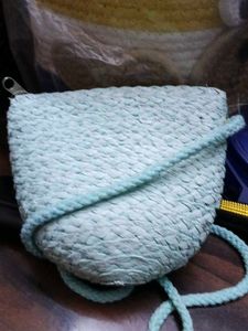 Cute Pastel Woven Clutch