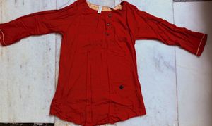 Softness  Tunics Red- Top