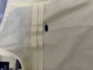 Yellow Men's Button-Up Shirt