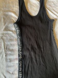 Calvin Klein Ribbed Tank Dress