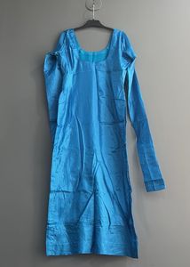 Blue Long Sleeve Kurta