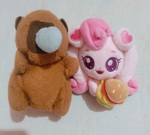 Cute Plush Toy Set of 2