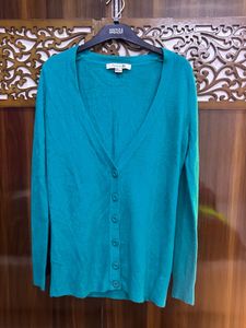 Forever 21 Teal Cardigan - Size M