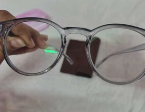 Clear Frame Round Eyeglasses