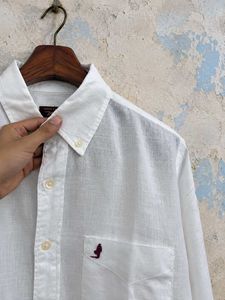 Authentic Marlboro 100% Linen Shirt
