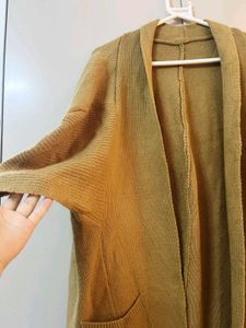 Tan Knit Cardigan