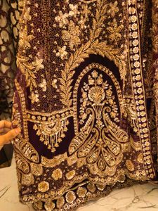 Exquisite Embellished Purple Kurta Set