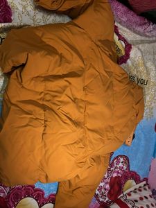 🧡oversized Korean Stylish Mustard Puffer Jacket🧡