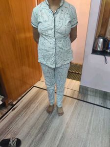 Pure Cotton Night Suit For Women Nd Girls