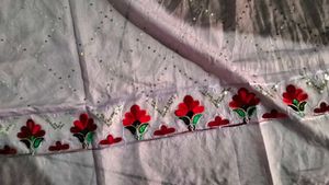 LAVENDER colour beautiful gota pati suit