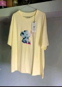 Cute Elephant Graphic Tee