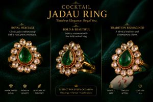 💍💍👑👑Cocktail adjustable ring