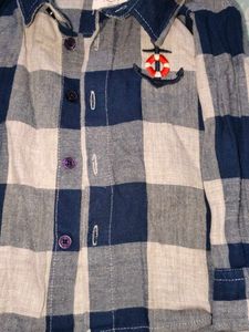 HOP Boys Checkered Shirt