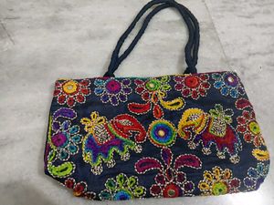 New Embroidered Floral Handbag