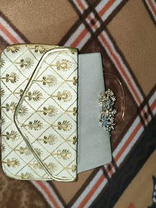 Embellished Clutch Bag pack of 2