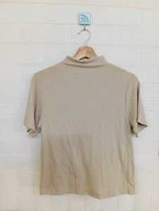 Women's Mock Neck T-Shirt