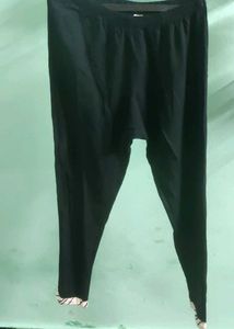 Black Palazzos with Stylish Print
