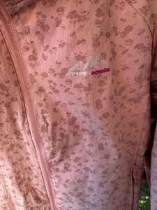 Pink Floral Lightweight Jacket