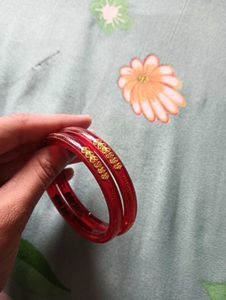 Beautiful Red Bangles