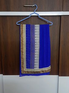 Royal Blue Saree